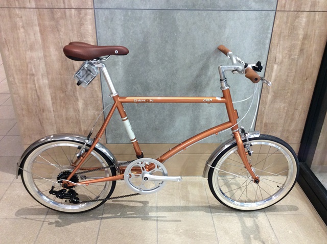 DAHON】CALMがアウトレット特価で入荷。クロモリフレームにドロヨケ