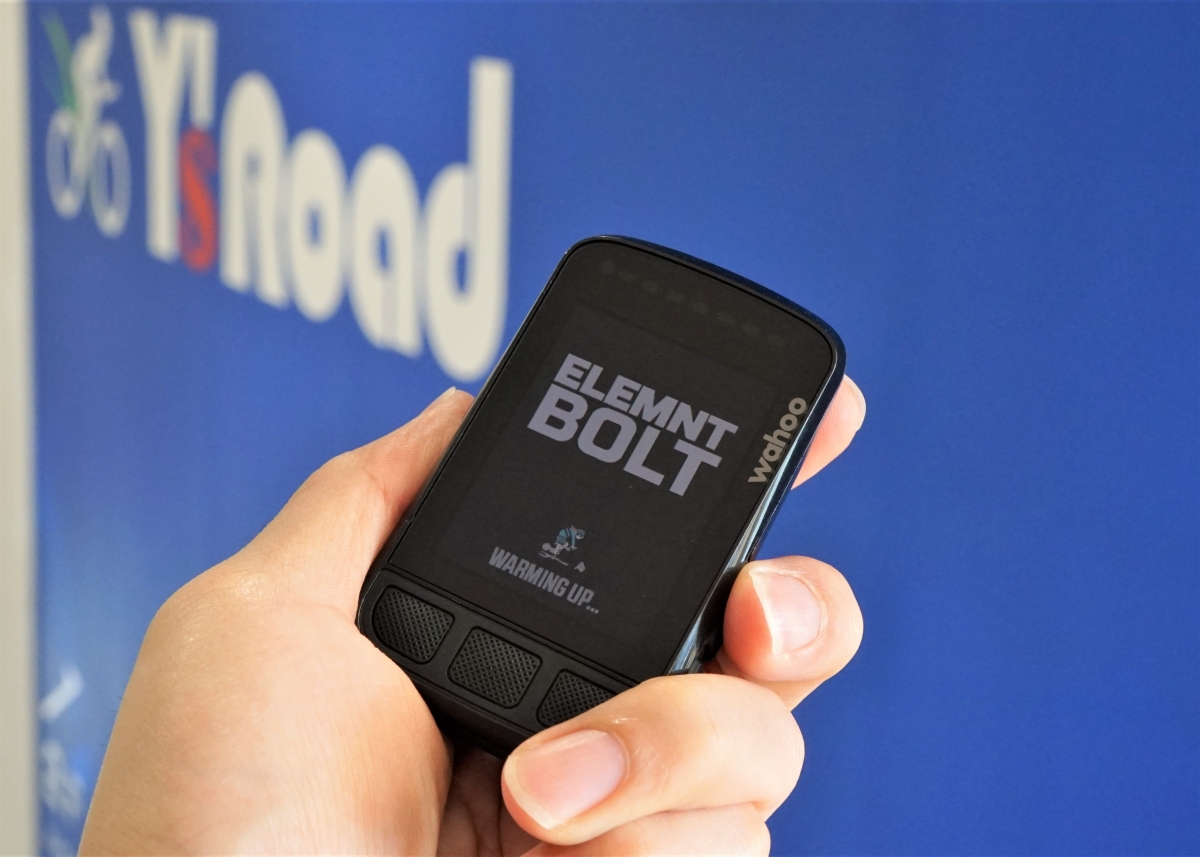 操作性抜群！wahoo ELEMNT BOLT V2 インプレッション、トレーニング