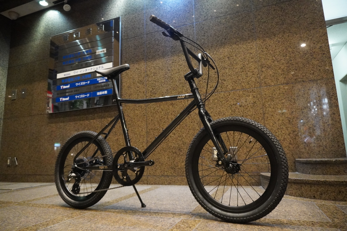 TERN】キラキラと煌めくアクセントが美しいブラックカラーが再入荷しま