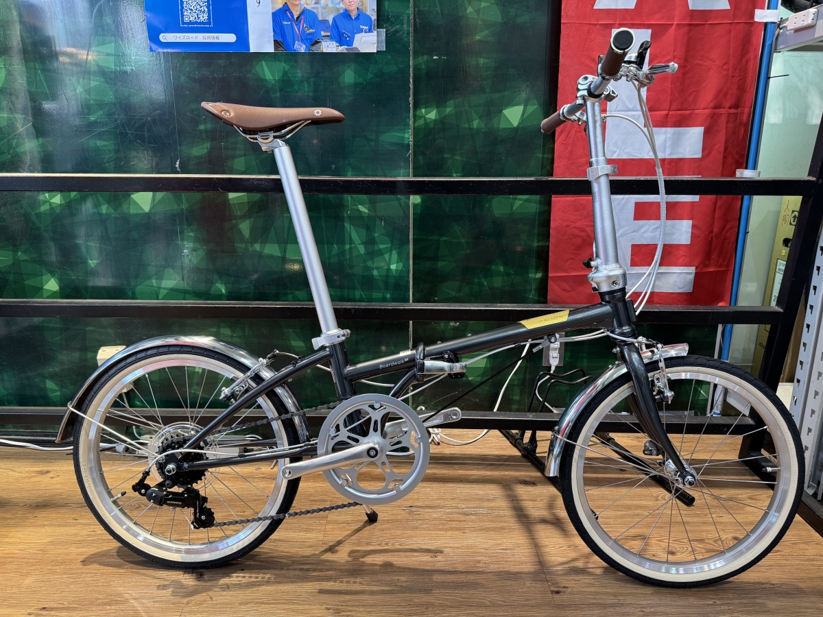 アウトレット】大人気のフォールディングバイク”DAHON BOARDWALK D7″が