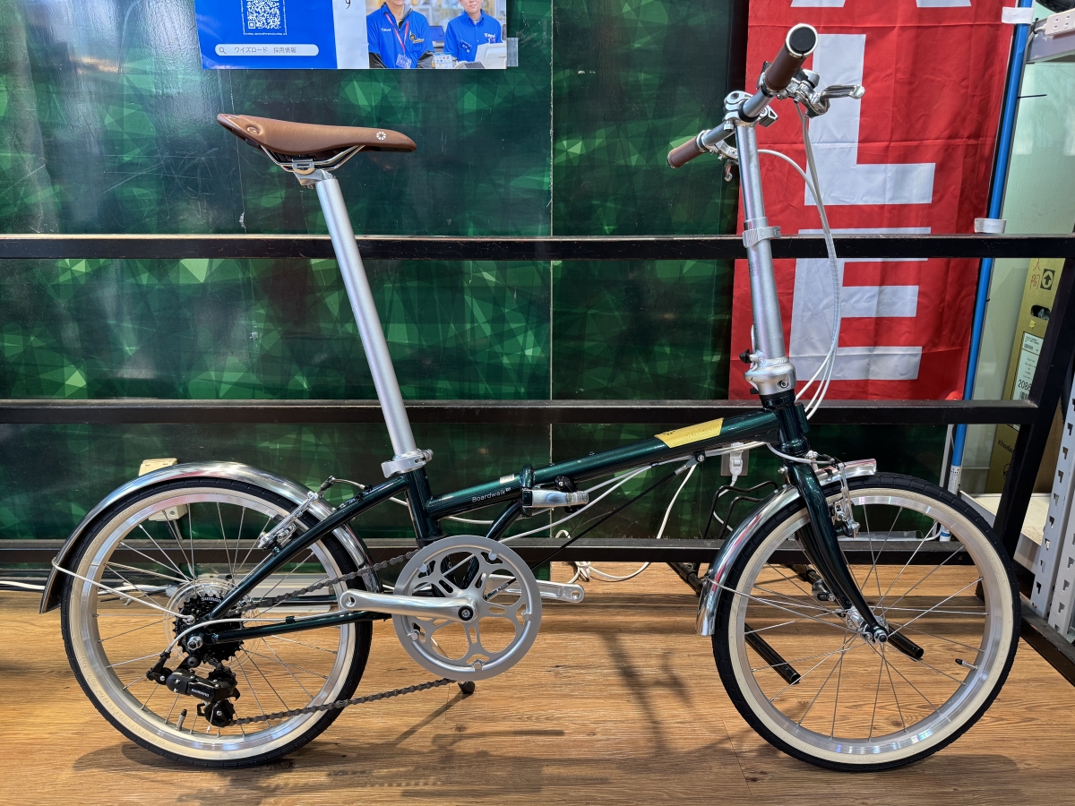 アウトレット】大人気のフォールディングバイク”DAHON BOARDWALK D7″が