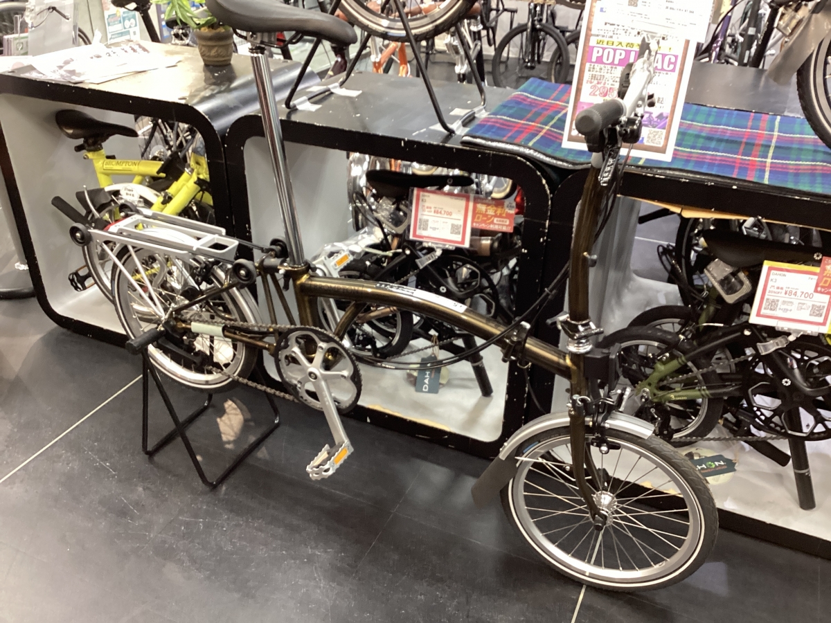 BROMPTON】奇跡的に入荷！大人気のM6Rでブラックラッカー！！ | 大阪で