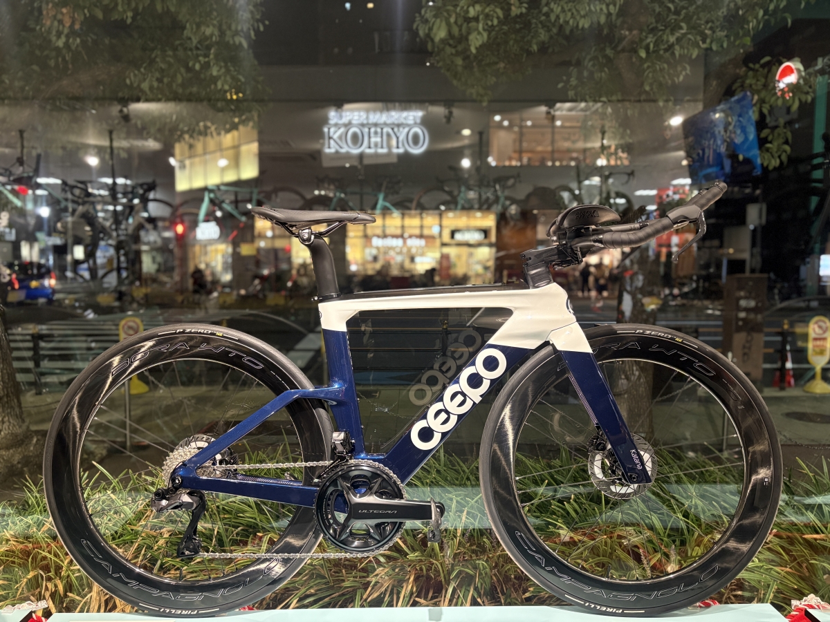 CEEPO】トップクラスの軽量性を誇るトライアスロンバイク。KATANAをご
