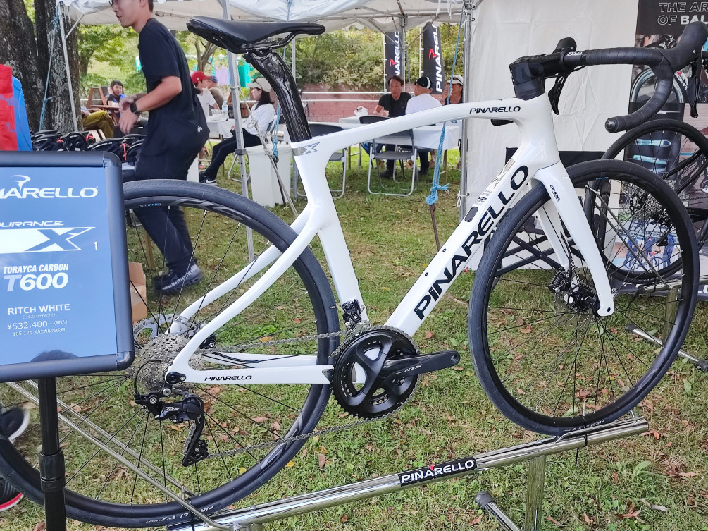 新橋ピナレロルーム】機械式の新型105を搭載した『X1 DISK 105 Mech