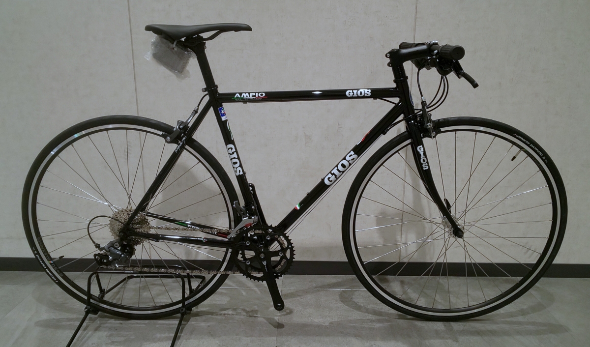 GIOS】細身のクロモリフラットバーロード AMPIO | 新宿で自転車をお