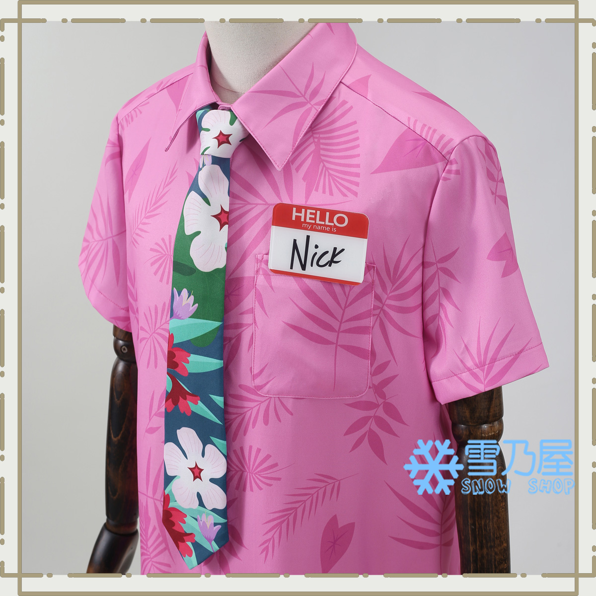 ズートピア2 ニック・ワイルド シャツ コスプレ衣装