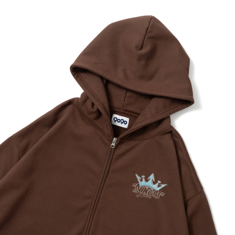 King Logo Zip Hoodie – YZ