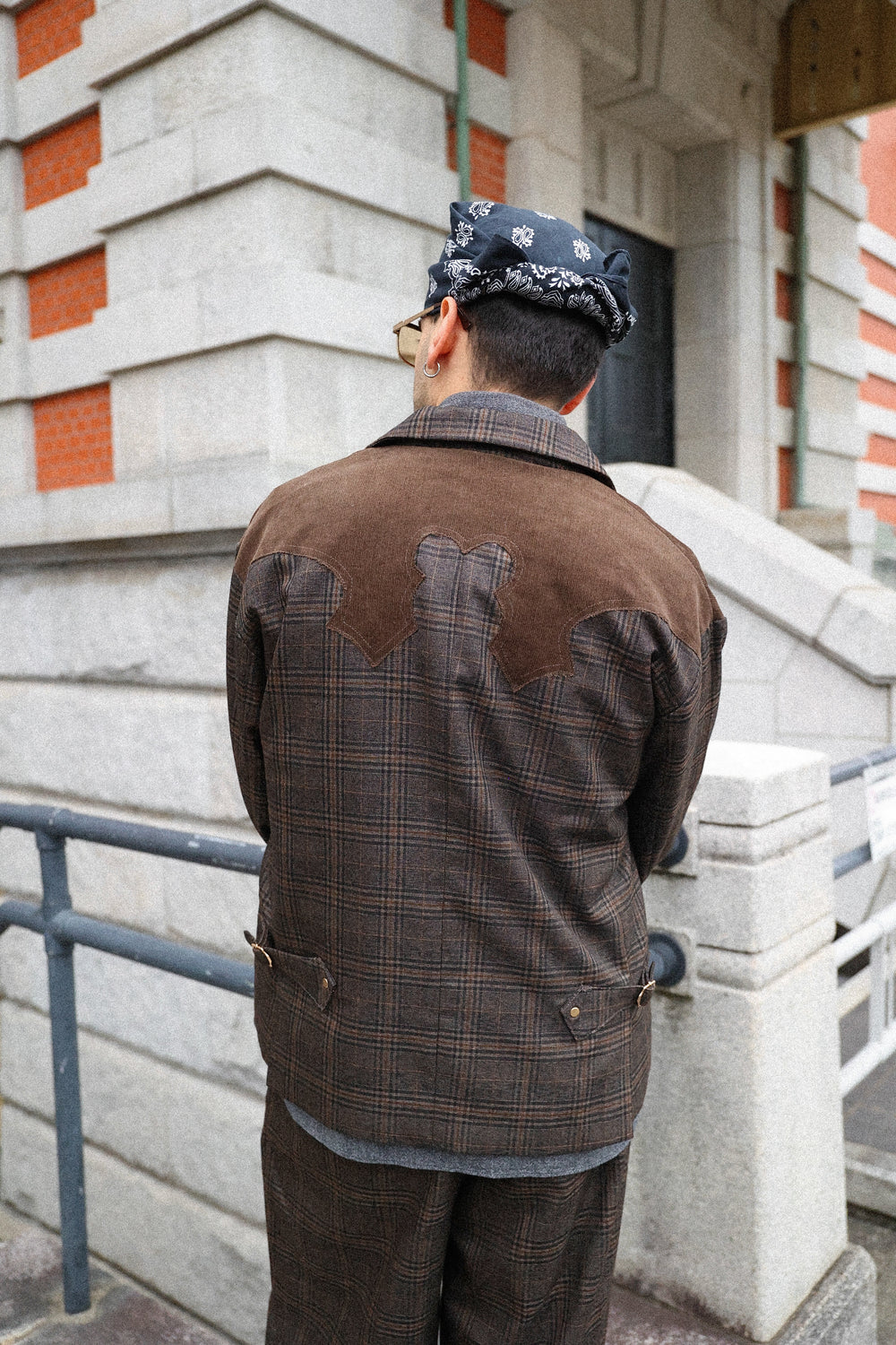 Western check & stripe setup – YZ