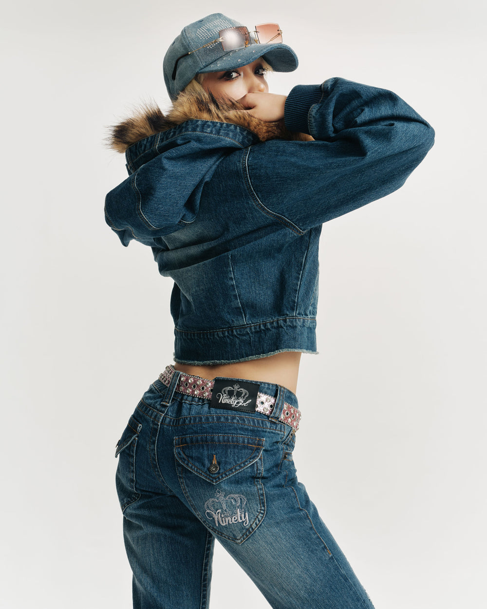 Numbering Studs Cap【9090 girl】 – YZ