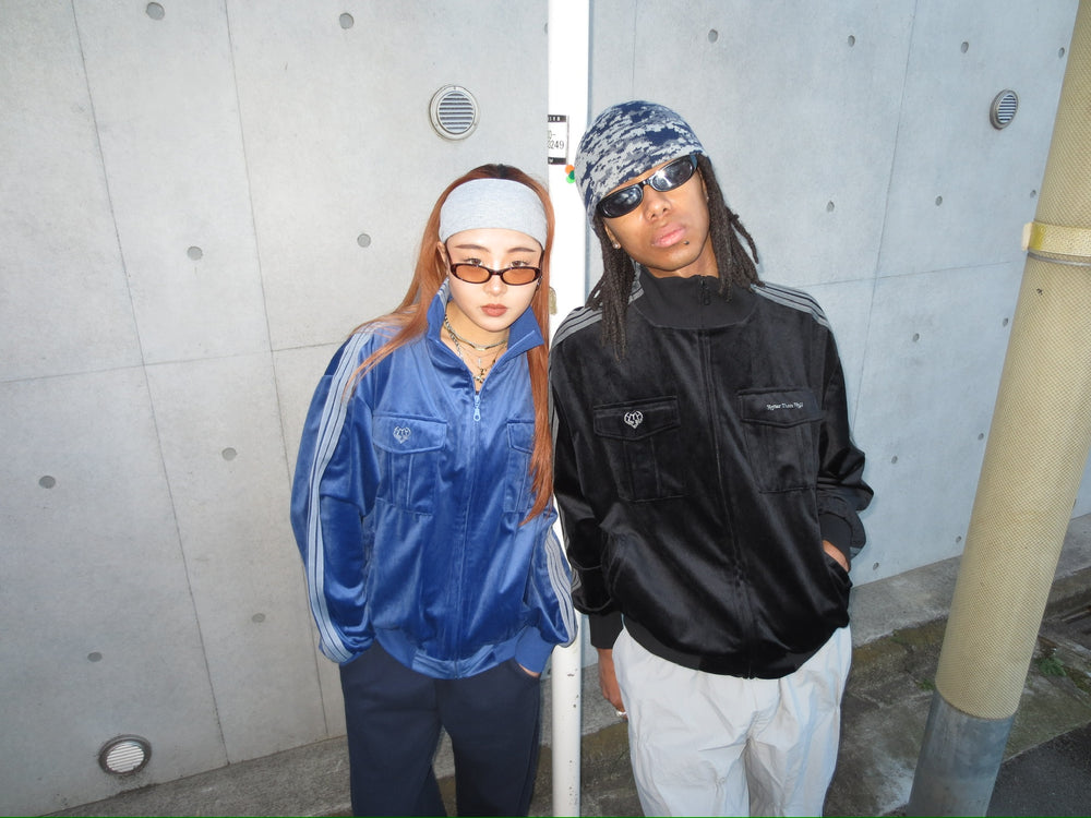 velor track jacket – YZ