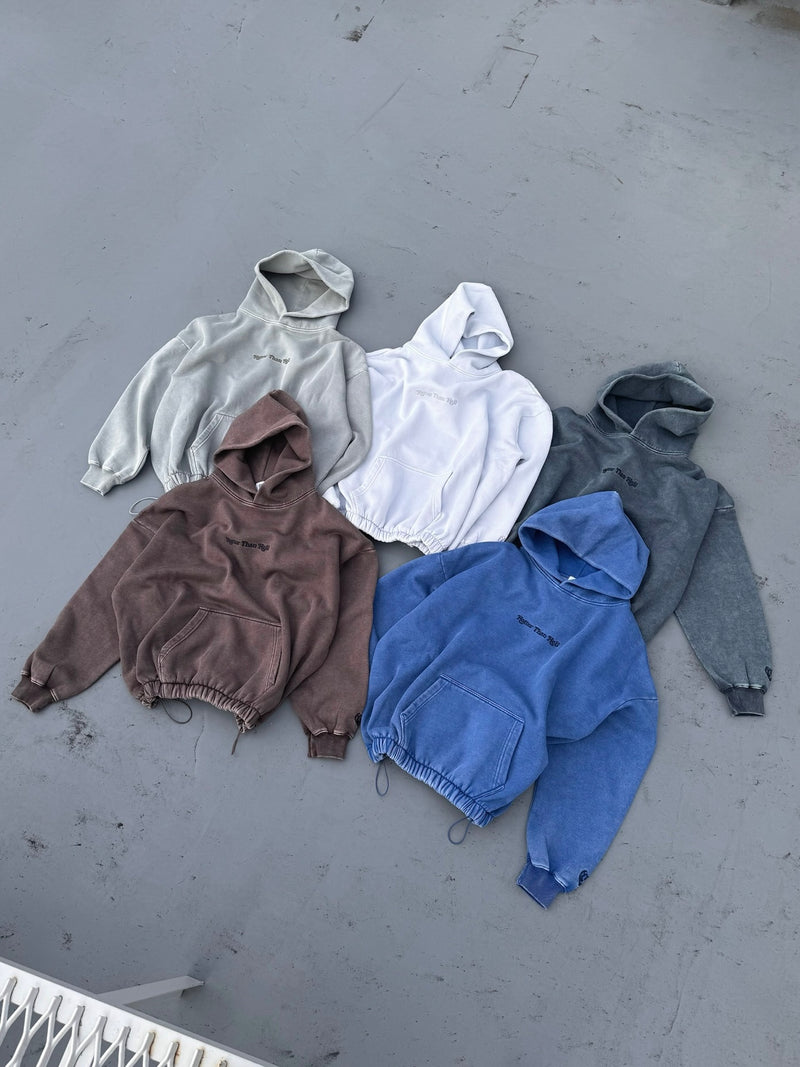 vintage like Heart Logo Hoodie – YZ