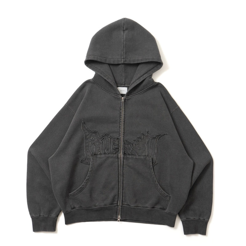 bless u pigment zip hoodie – YZ