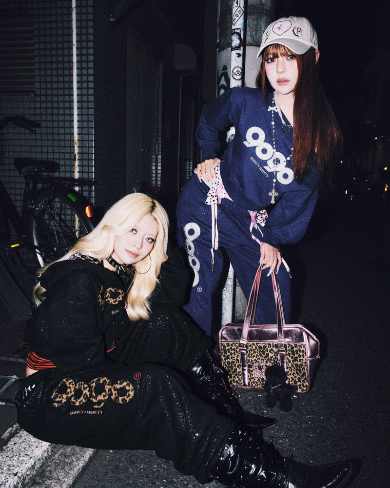 OG Logo Glitter Zip Hoodie – YZ