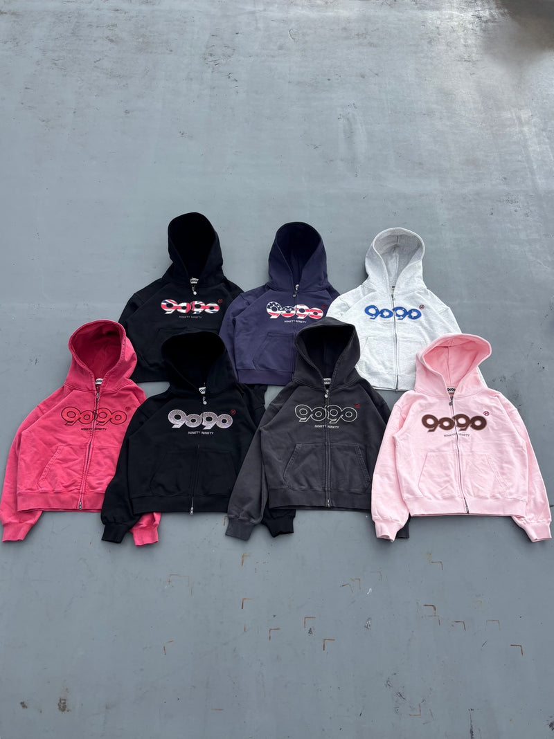 OG Logo Assort Zip Hoodie – YZ