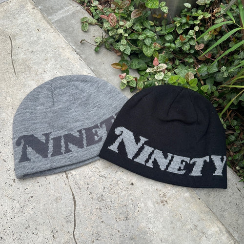 NINETY Logo Beanie – YZ