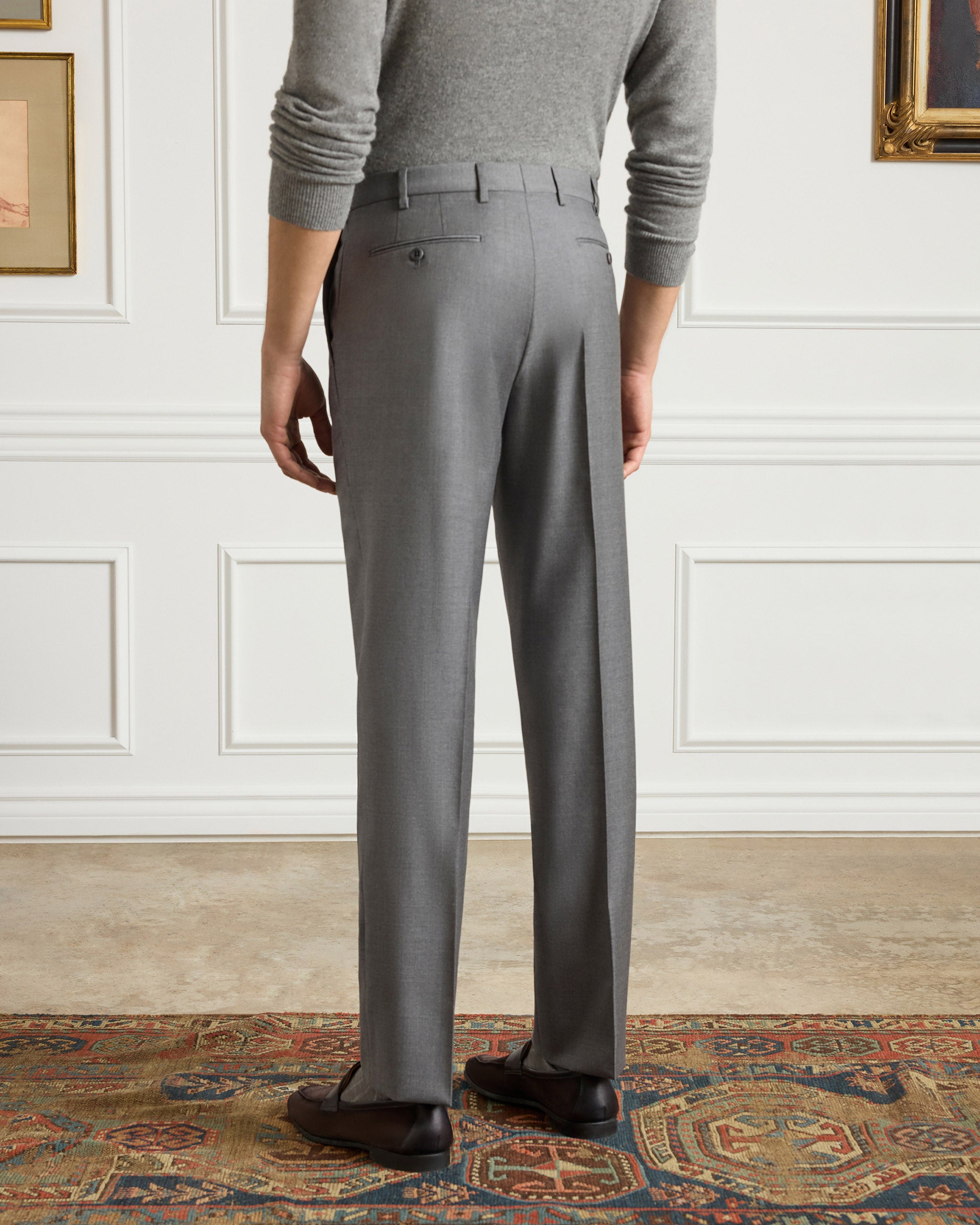 Devon Super 110s Serge Trouser