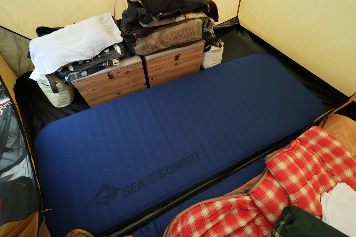 SEATOSUMMIT コンフォートデラックスS.I. – 残念キャンプで