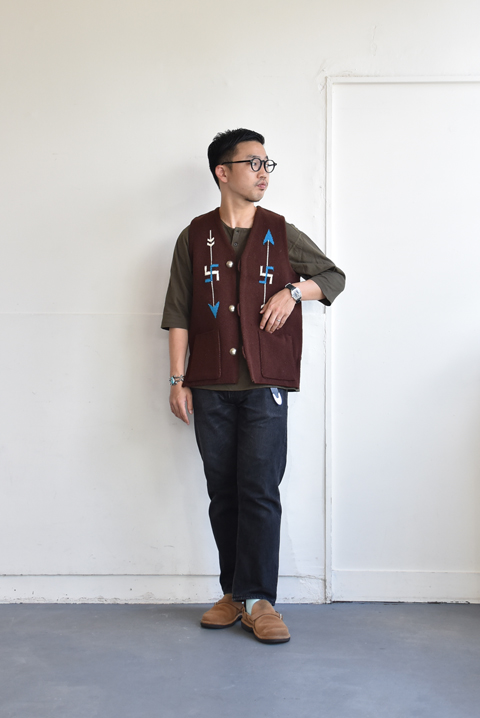 週刊ZABOU「TRUJILLO'S（トルフィリオス）ZABOU 別注 CHIMAYO VEST