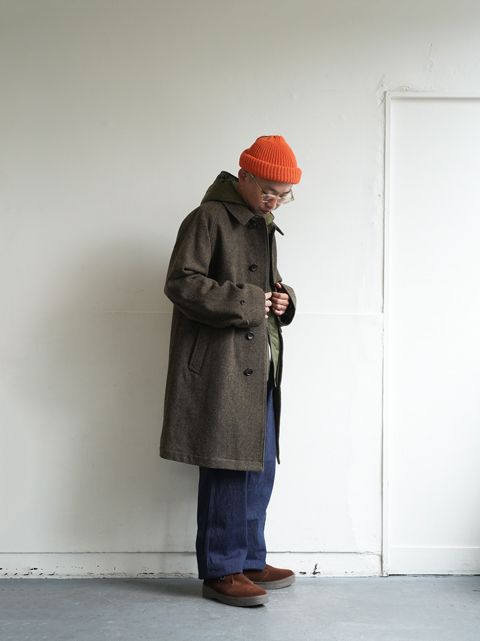 週刊ZABOU「そのコート、傑作。/WORKERS BAL COLLAR COAT」 - ZABOU BLOG