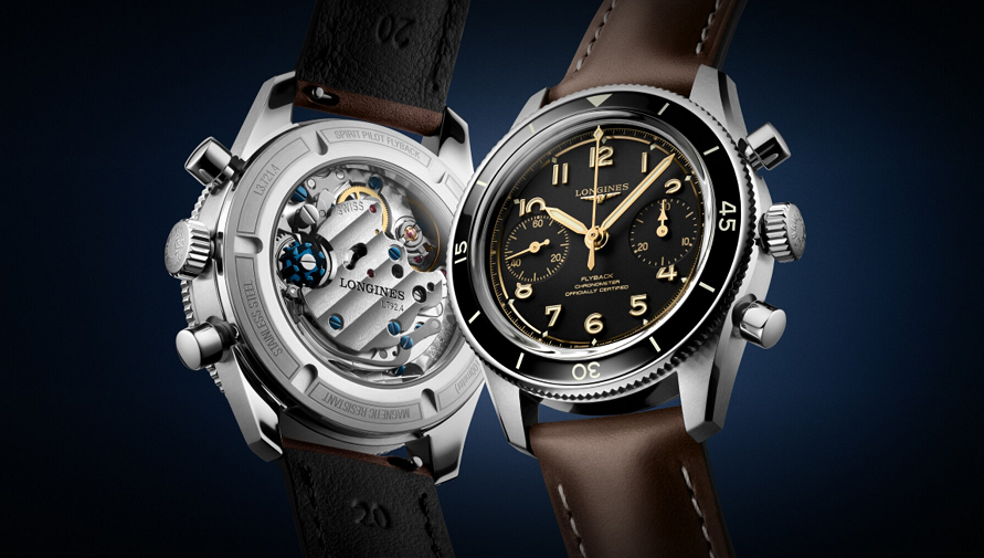 2025年新作】ロンジン L3.721.4.53.6 手巻き スピリット パイロット