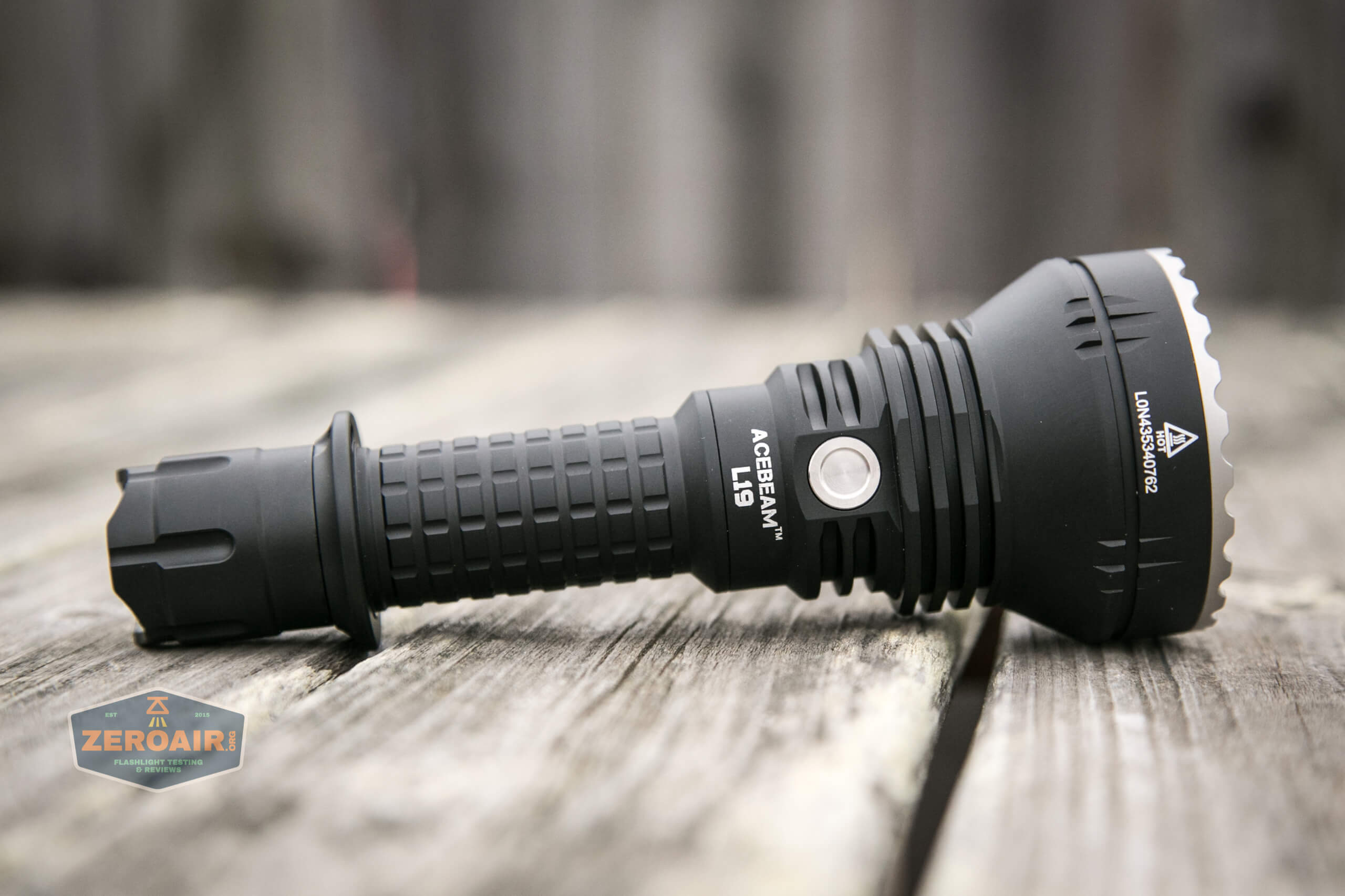 Acebeam L19 Long Range Hunting Flashlight Review - ZeroAir Reviews