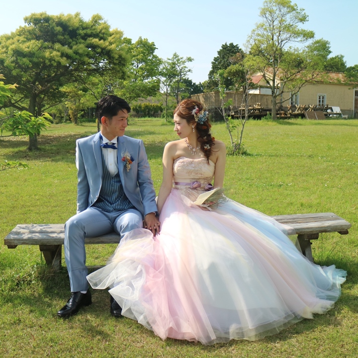 大人花嫁専用】「レインボーカラードレス」SNAP｜ゼクシィ