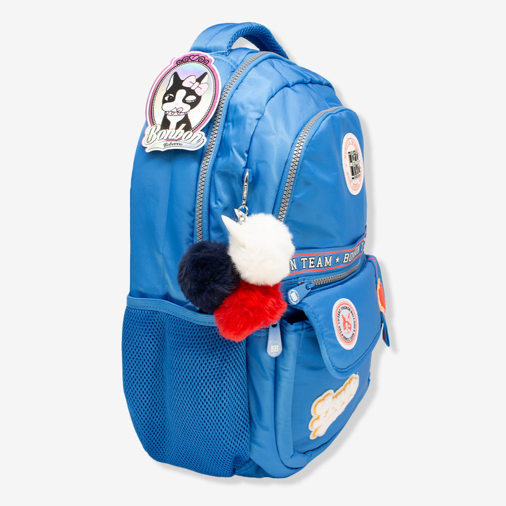 Mochila Escolar RB Rebecca Bonbon Azul - Clio