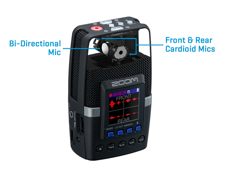 H2essential Multi-Mic Handy Recorder | Buy Now | ZOOM