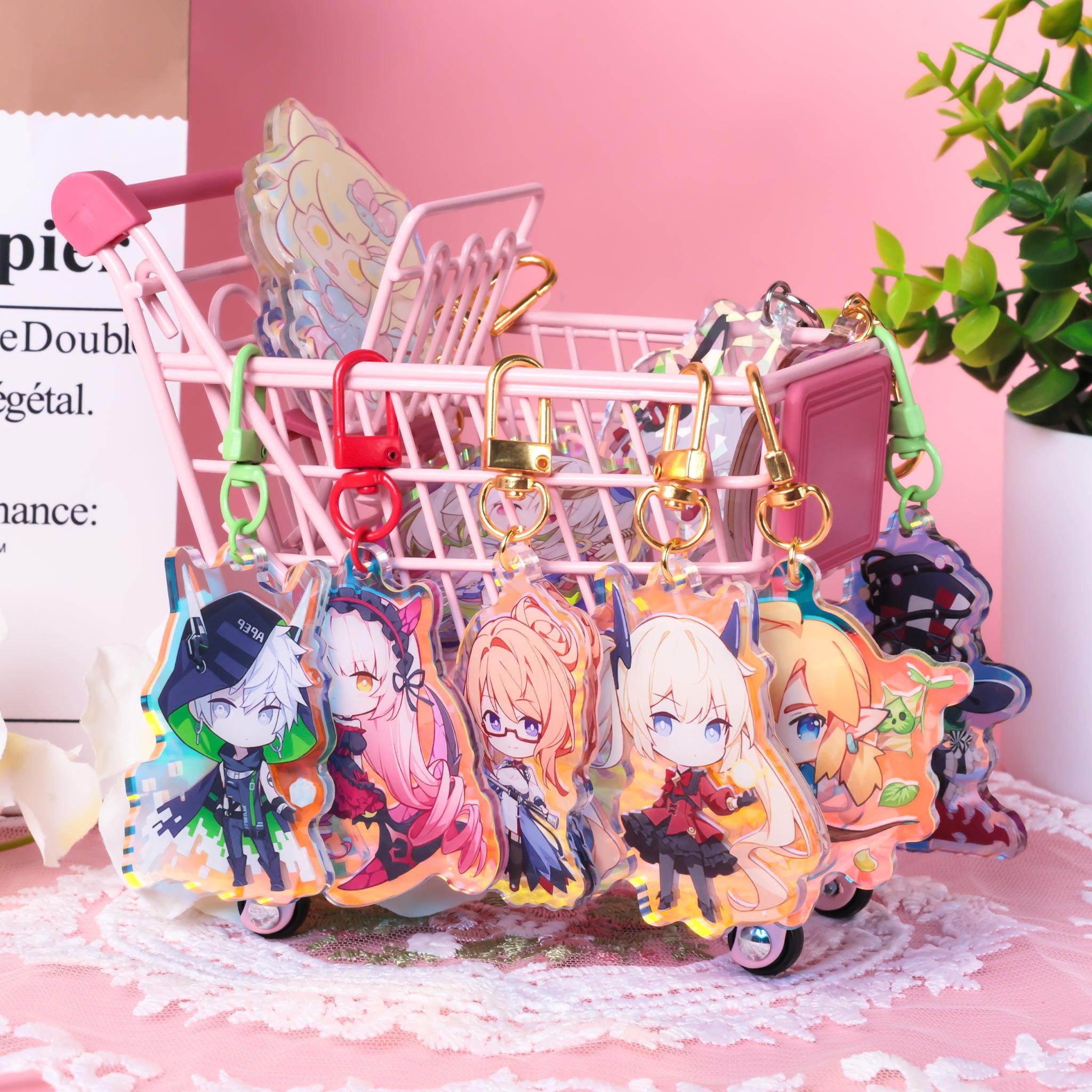 Custom Rainbow Acrylic Keychains | ZoArtix Charms Manufacturer