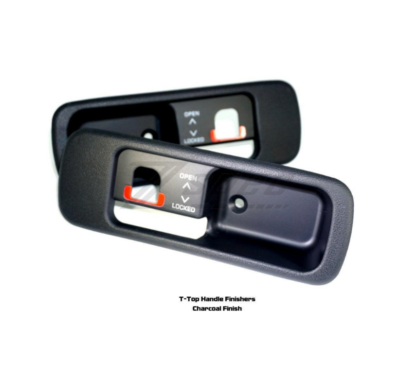 ZSPEC T-Top Handle Finisher Set for Nissan Z32 300zx NON-LOCKING Tops