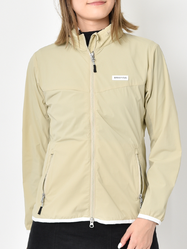 ブリーフィングゴルフ ウィンドブルゾン BRG233W19（ベージュ