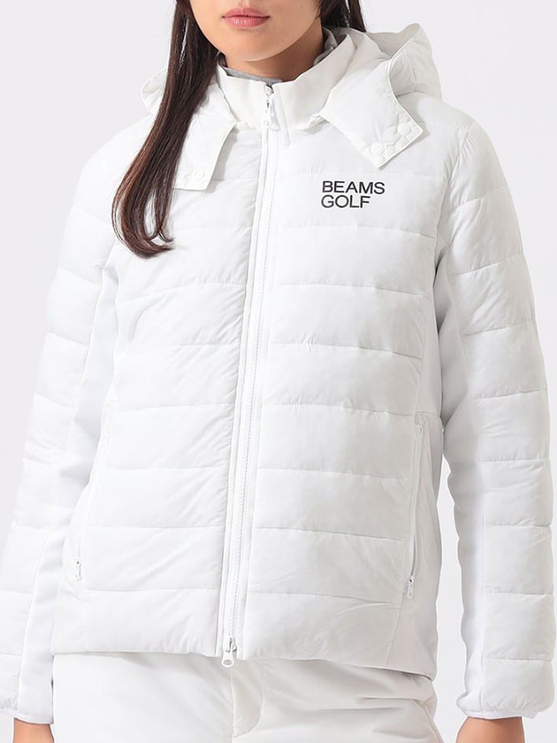 ビームスゴルフ 【撥水】中綿ハイブリッドブルゾン 83-18-0038-803