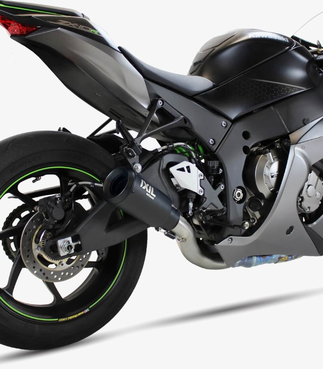 Ixil CK7290RB RB Black Exhaust for Kawasaki ZX-10 R (11-20)