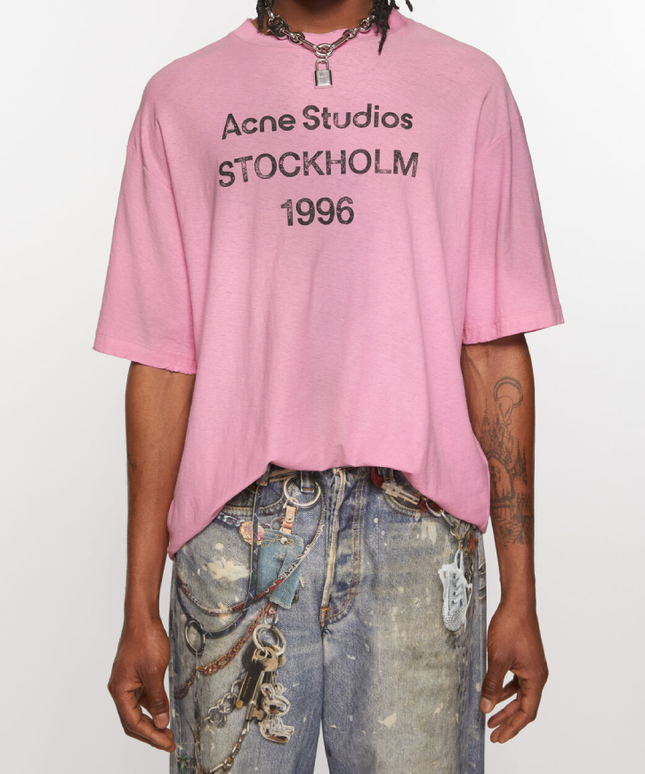 Acne Studios/アクネ ストゥディオズ_Men通販 | オーバーサイズロゴT