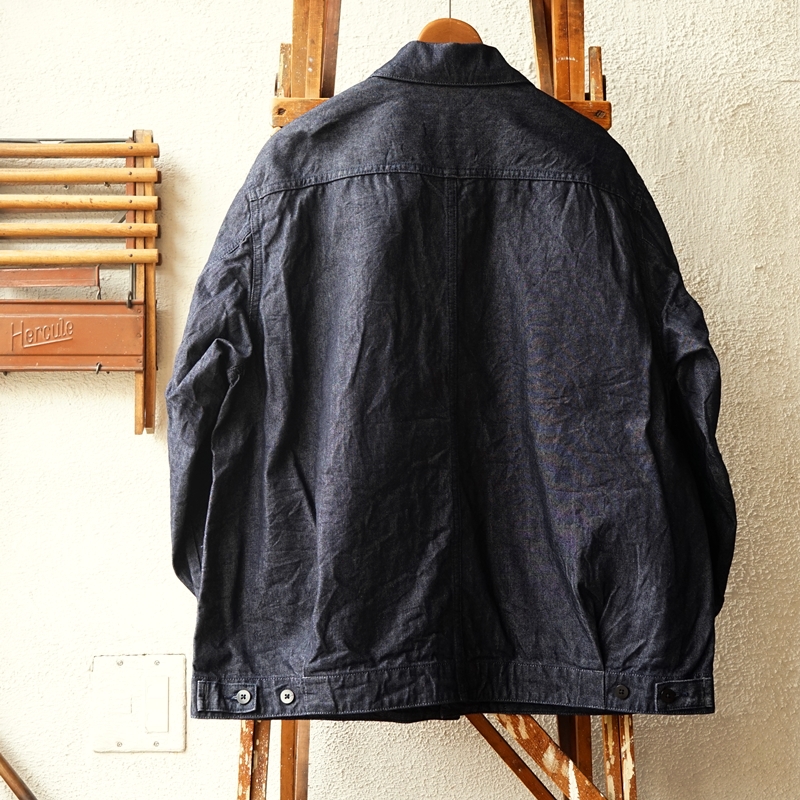 STILL BY HAND 比翼デザイン・ミニマムな印象のデニムジャケット