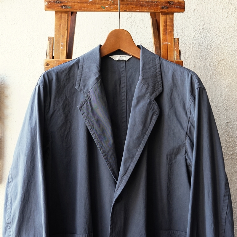 STILL BY HAND 落ち感のあるコットン素材のテーラードジャケット