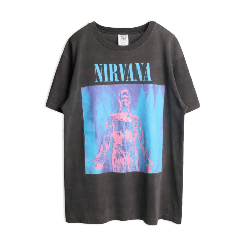 90S NIRVANA T-shirts SLIVER】商品詳細 | ACORN VINTAGE ONLINE SHOP