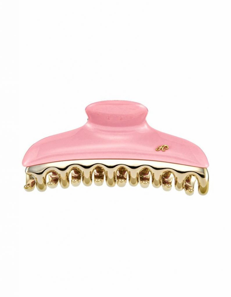 acca ベージュピンク ヘアクリップ 10cm acca】幸せを巻き込むハッピー