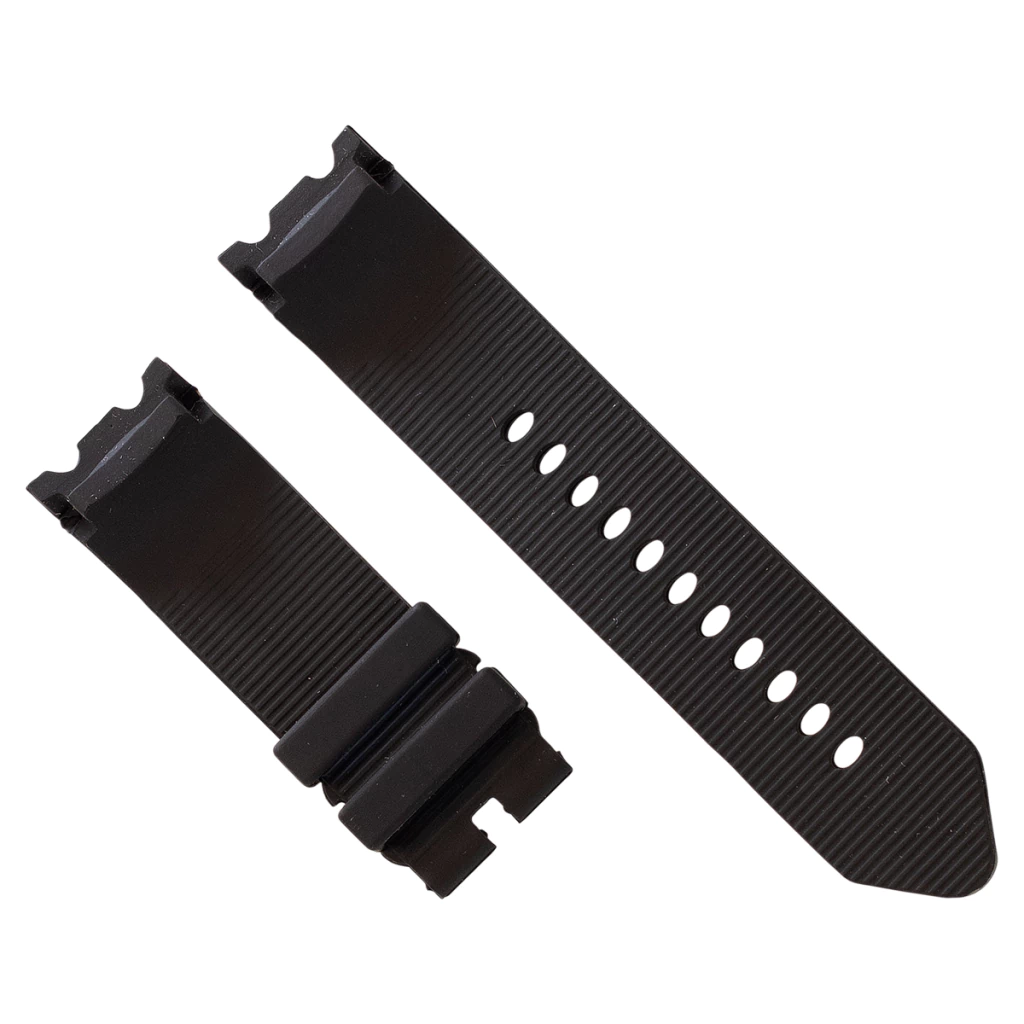 Pulseira Nautica Silicone BFD Preta 24mm Resistente