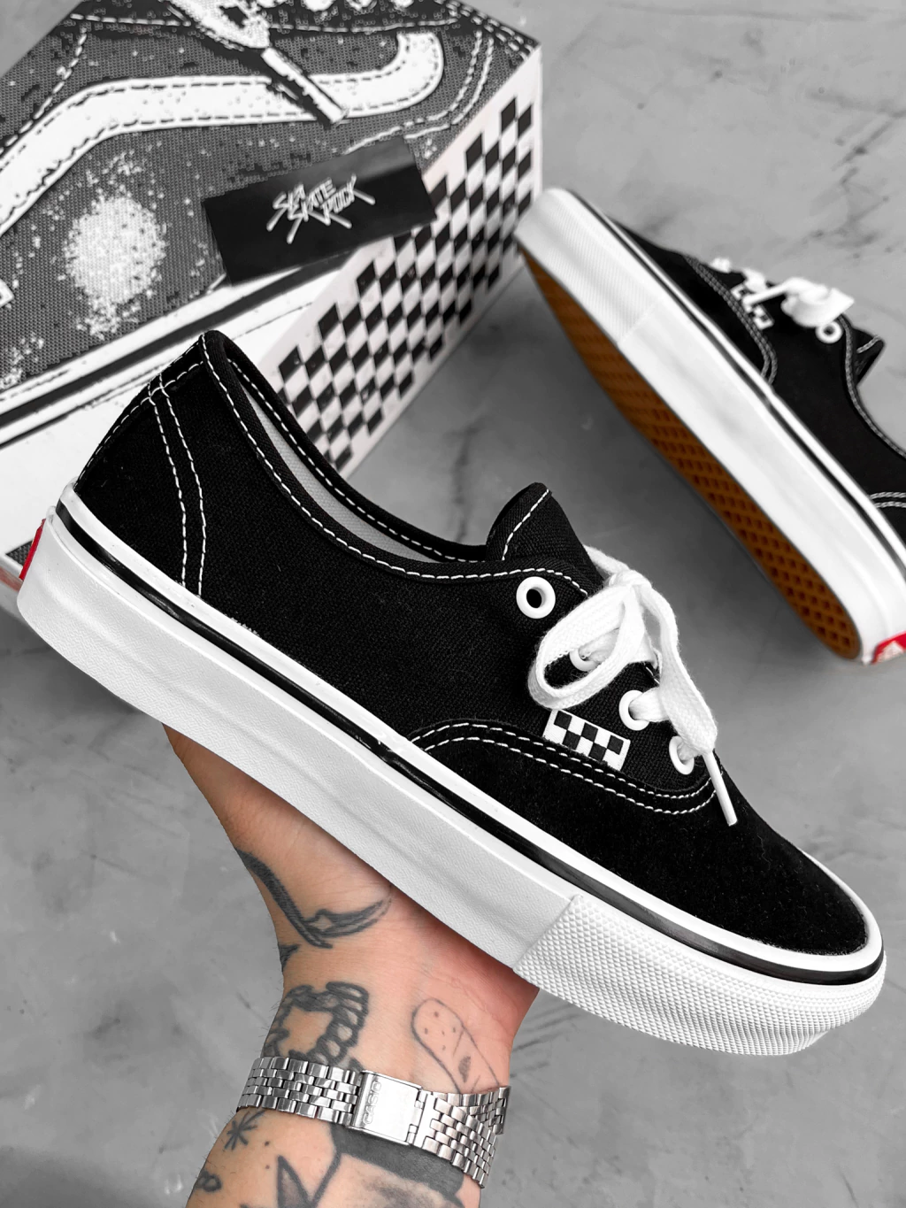 Tênis Vans Skate Authentic Preto