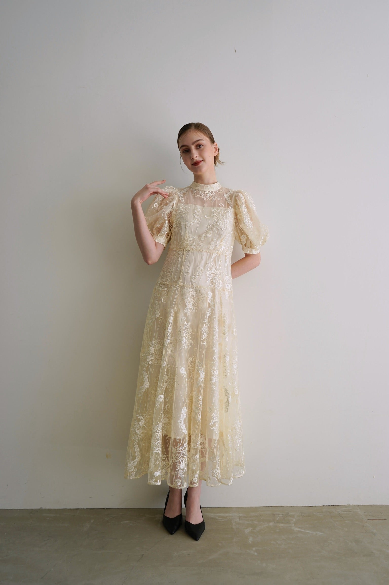 lace flare dress – Acka online store