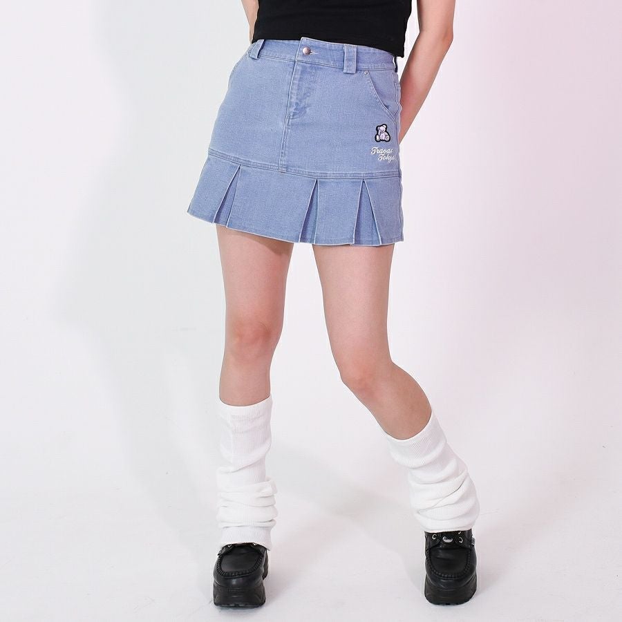 TRAVAS TOKYO【トラバストーキョー】サスペンダー付きケーキスカート/全2色