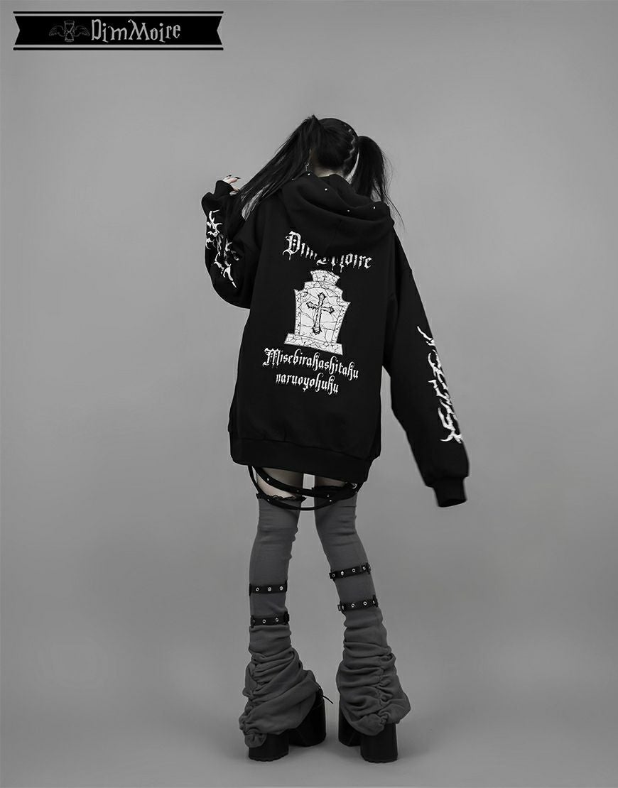 DimMoire【ディムモアール】十字の誓いニーハイウォーマー/Gray