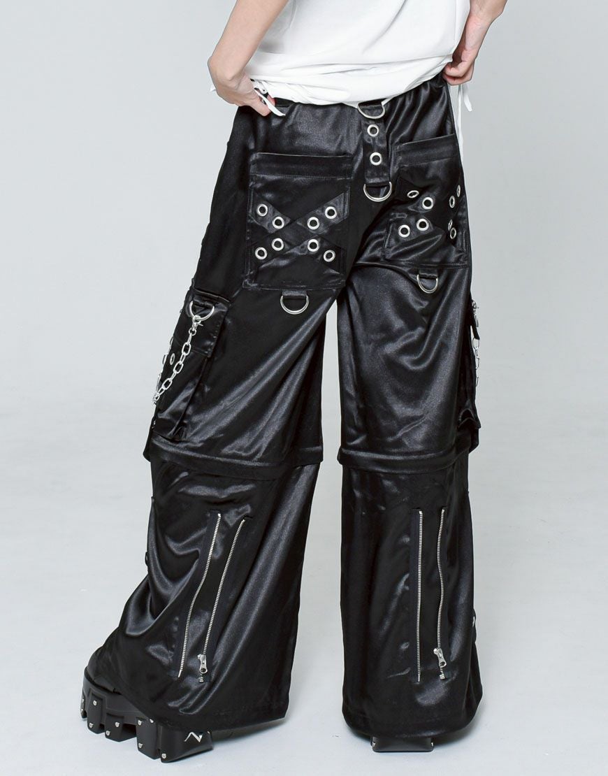 REFLEM【レフレム】2WAYワイドボンテージカーゴパンツ/全2色