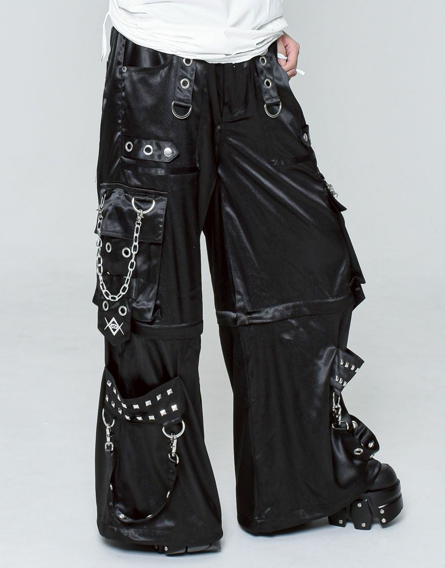 REFLEM【レフレム】2WAYワイドボンテージカーゴパンツ/全2色