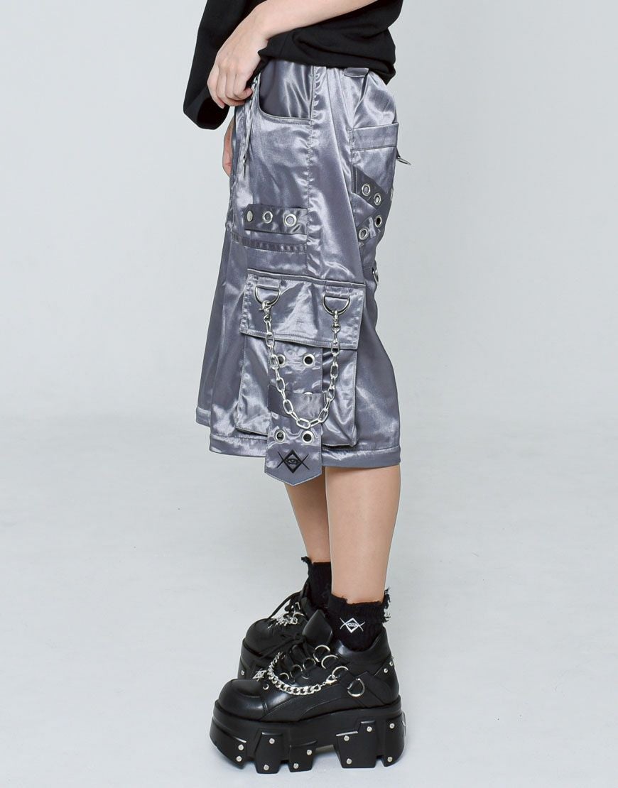 REFLEM【レフレム】2WAYワイドボンテージカーゴパンツ/全2色