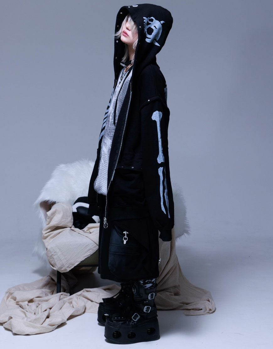 Gamchu【ガムチュ】Sloppy脱臼ギミックパーカー/全2色