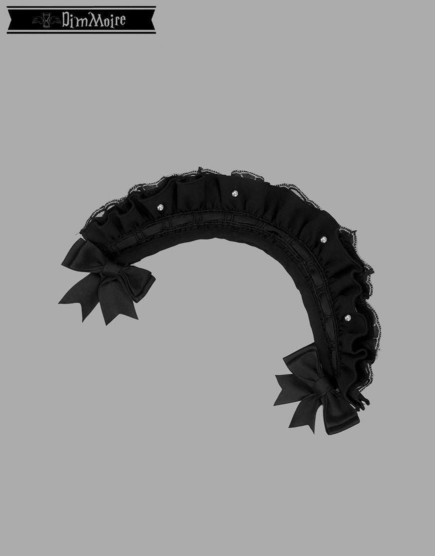 DimMoire【ディムモアール】メイドヘアアクセサリー/Black