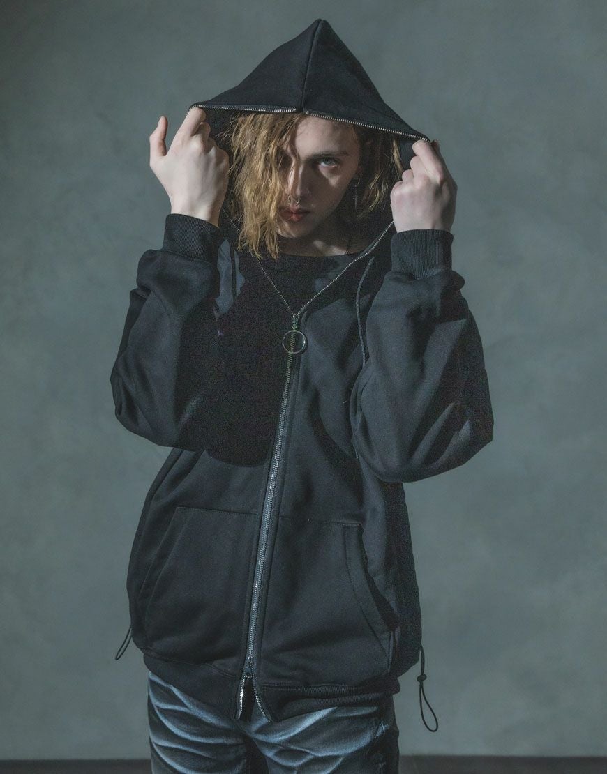 A:LLIONCE【アライアンス】EMBLEM ZIP-UP HOODIE/全1色