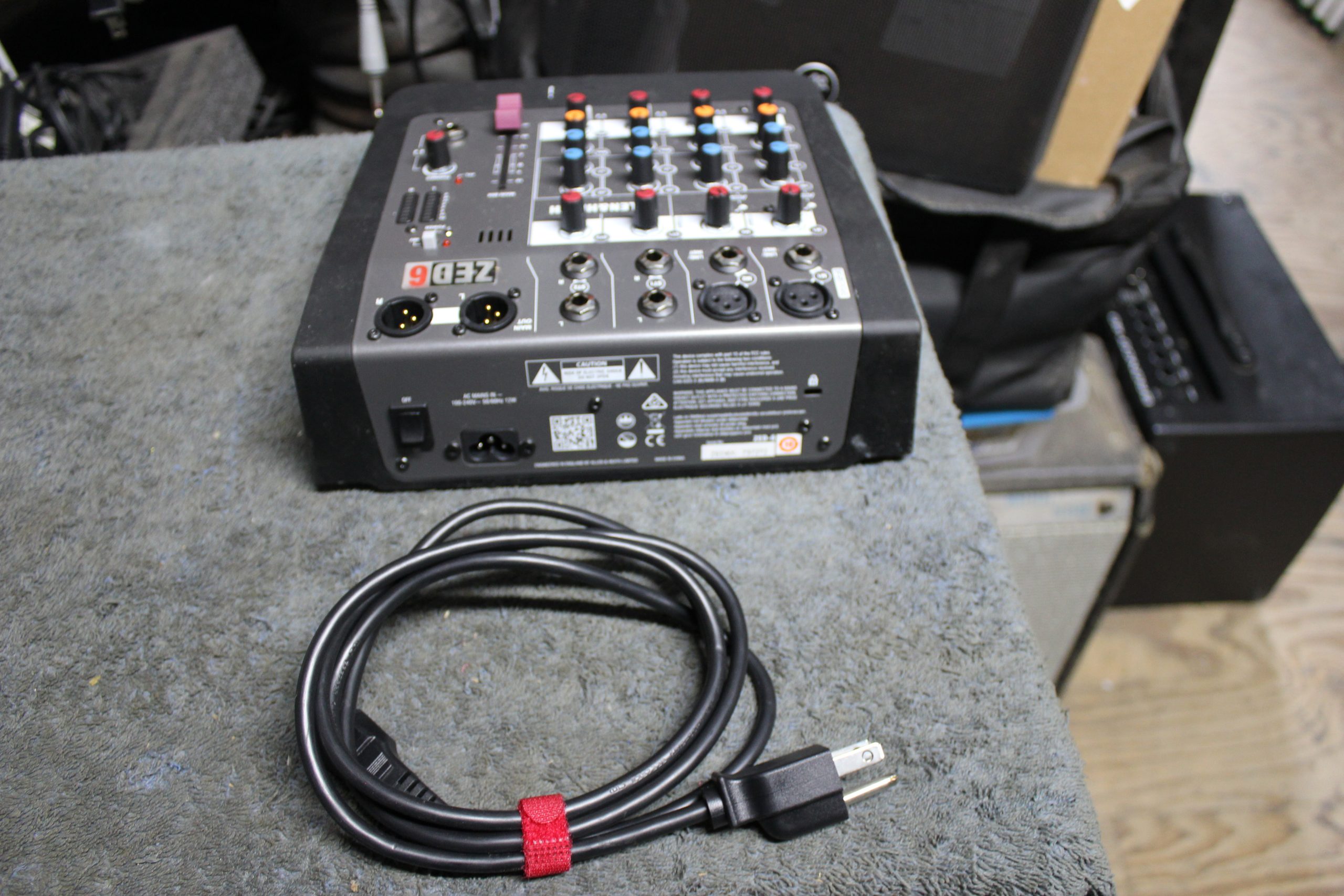 Allen & Heath ZED 6 Compact 6 Input Analog Mixer – Action Sound Music